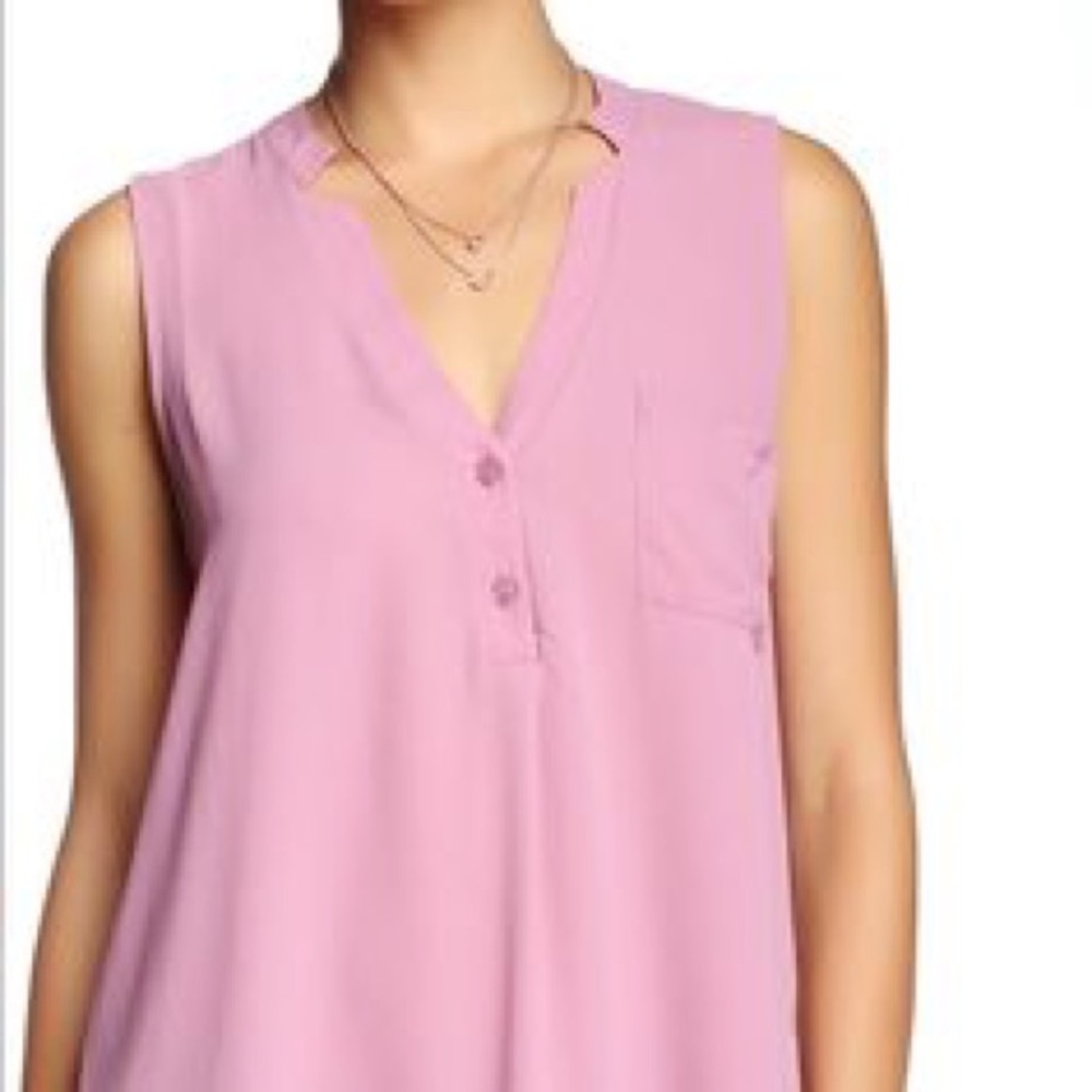 TOPSHOP Purple Sleeveless Top